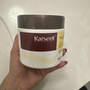 Karseell Máscara capilar de colagénio+conjunto de óleo de argão