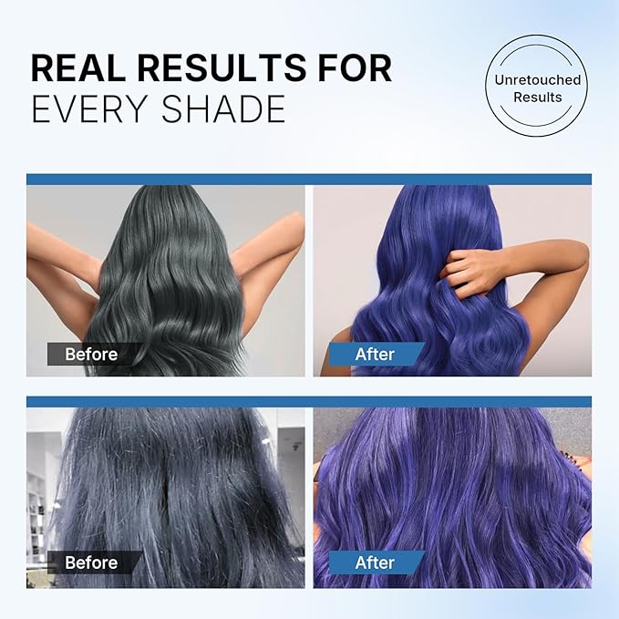 Karseell Blue Hair Color Máscara depositante