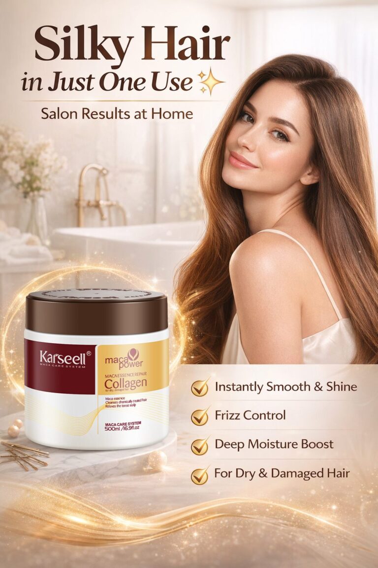 Óleo de Argan × Colagénio: A ciência por detrás da fórmula de reparação dupla de Karseell